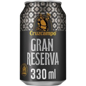 Cerveza Lata CRUZCAMPO Gran Reserva 100% Malta 33 CL