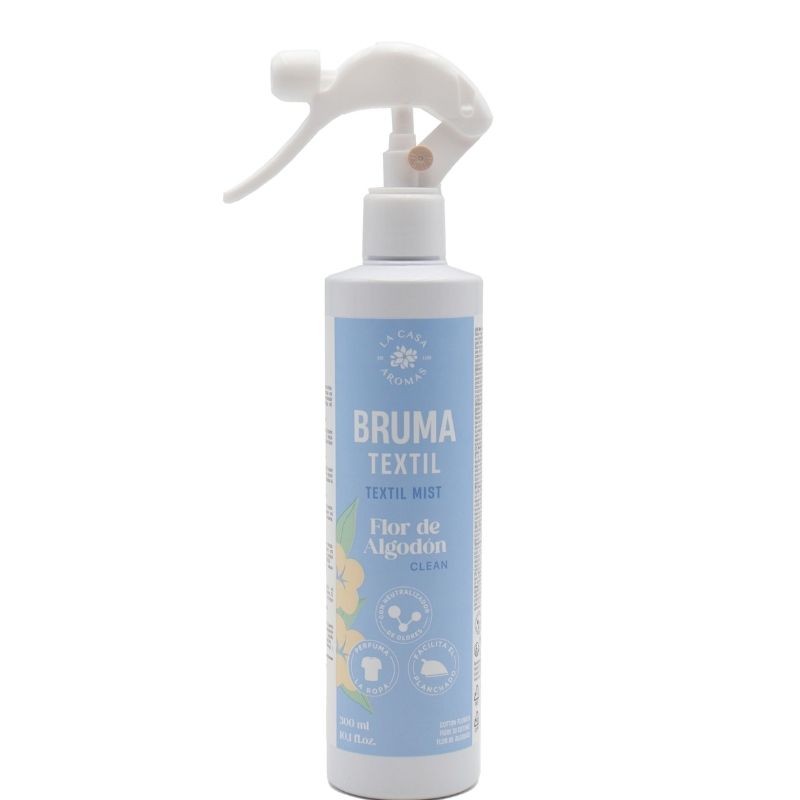 Ambientador C. AROMAS Algodon Spray Tejidos  300ML | Borosa Market
