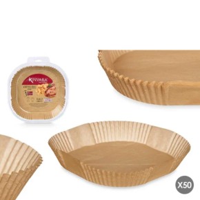 Set Moldes Papel para Freidora de Aire 142230cm 50UND
