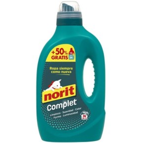 Detergente Ropa Liquido NORIT Complet 24+12 Lavados