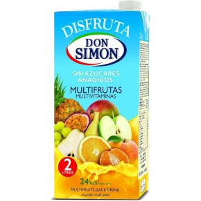 Nectar de Multifrutas Sin Azucares Bebida DON SIMON 2 L