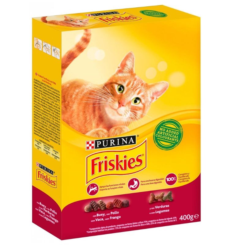 Ani. Gato Pienso FRISKIES 1.5K Mix Buey | Borosa Market