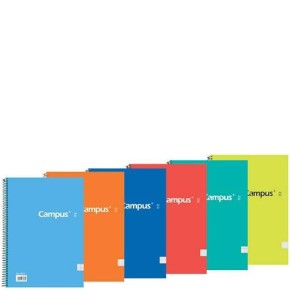 Libreta A5 Cuadricula CAMPUS 80 H. MM  70Gr