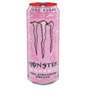 Bebida Energetica MONSTER Zero Ultra Strawberry Dreams 500ML