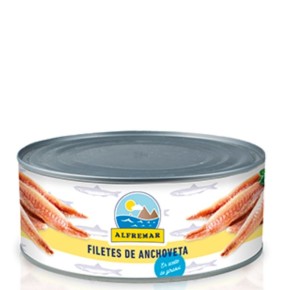 Lata Anchoa en Aceite de Girasol ALFREMAR 1 KG