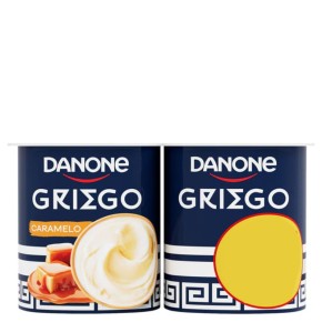 Yogur Danone Griego Caramelo  x 4 1.89€