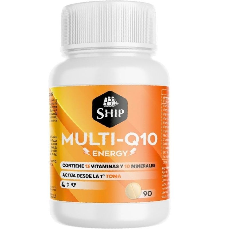 Bote Multivitaminico Q10 SHIP 90 Comprimidos | Borosa Market