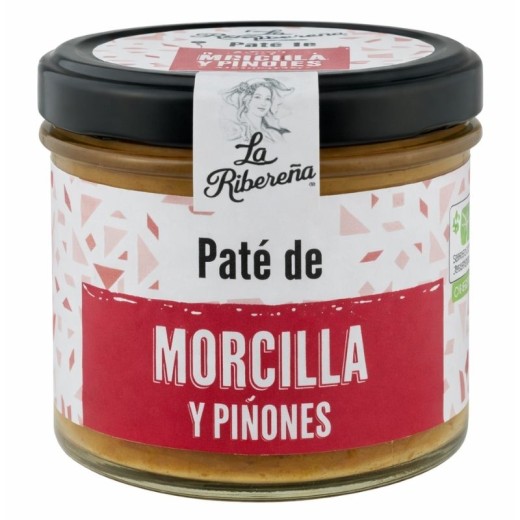 LA RIBEREÑA Tarro 110Gr Pate Morcilla y Piñones | Borosa Market