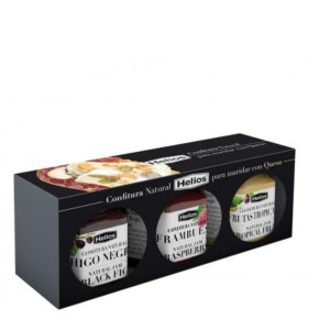 Pack Gourmet HELIOS Pimiento+ Cebolla+Tomate Confitado 135GR