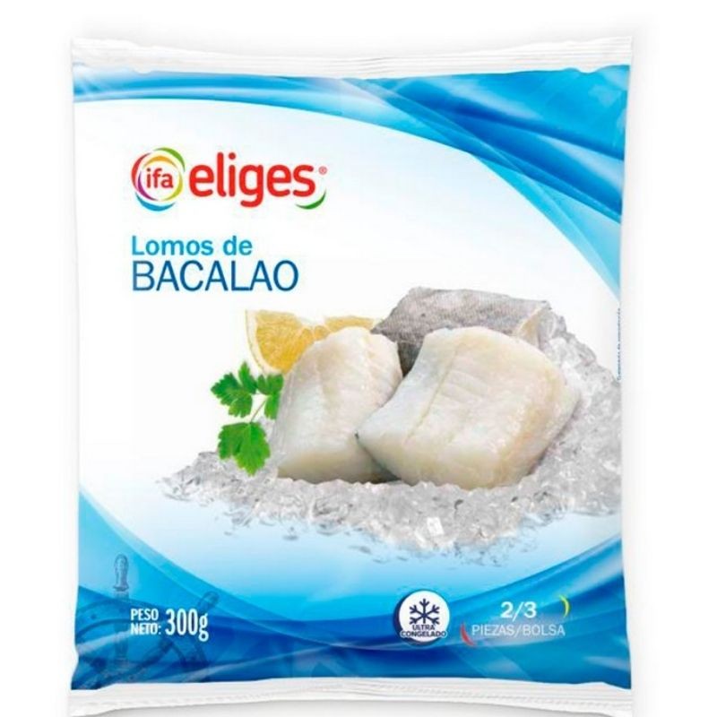 Bacalao Lomos IFA Bandeja 425Gr | Borosa Market