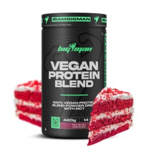Vegan Protein Fresa Choco BIGMAN Bote 420Gr