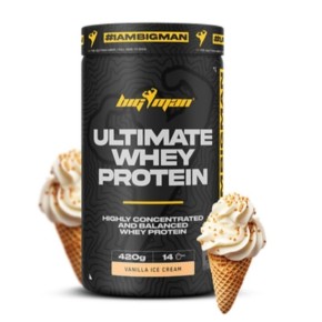 Ultimate Whey Protein Vainilla Ice Cream BIGMAN Bote 420Gr