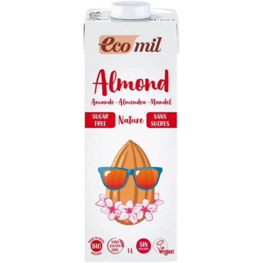Bebida de Almendra ECOMIL Bio Sin Azucar 1L | Borosa Market