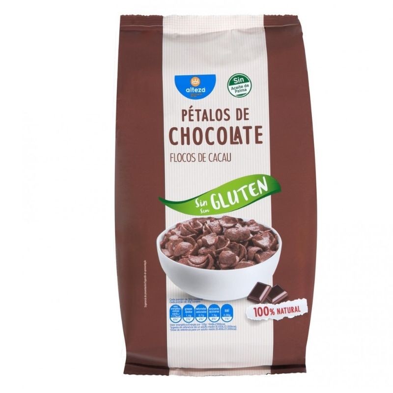 Cereales Sin Gluten Petalos de Chocolate ALTEZA 400GR | Borosa Market