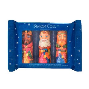 Estuche Reyes Magos Chocolate Pack 3 90Gr