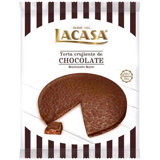 Torta Chocolate Crujiente LACASA 125 GR | Borosa Market Torta Chocolate Crujiente LACASA 125 GR | Borosa Market