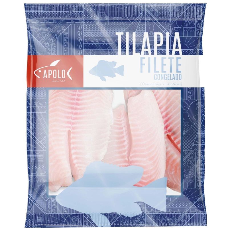 Bolsa Filetes de Tilapia APOLO 800 GR | Cash Borosa