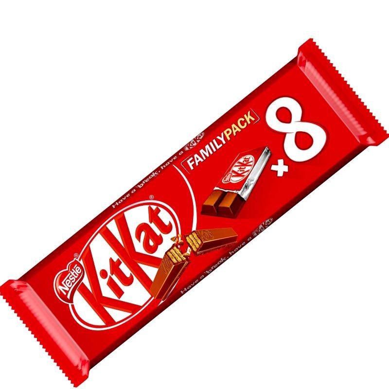 Barritas  KIT KAT  Family Pack 166Gr | Cash Borosa