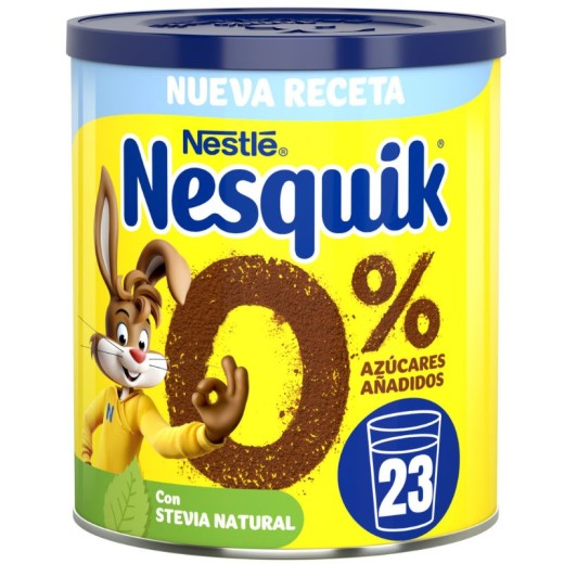 Cacao Instantaneo NESQUIK 0% azucares 320 GR | Cash Borosa