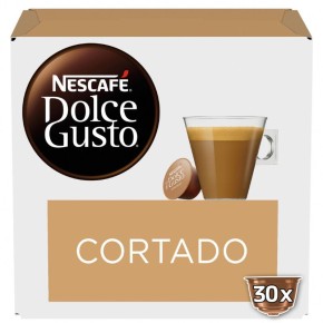 Capsulas Cafe NESCAFE Dolce Gusto Cortado  30 Caps