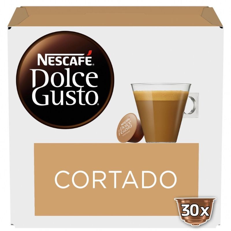 Capsulas Cafe NESCAFE Dolce Gusto Cortado  30 Caps | Cash Borosa