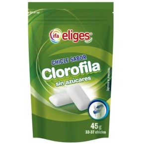 Chicle Clorofila S/Azucar Gragea IFA Bolsa 45Gr