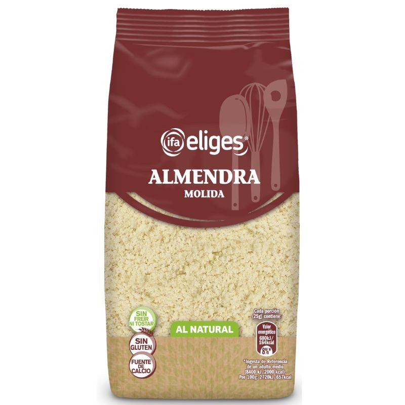 Almendras Molidas IFA Bolsa 125 GR | Cash Borosa