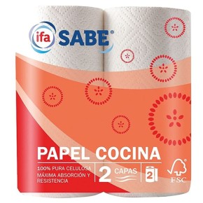 Rollo Cocina IFA 2 Capas Pack 2 UND