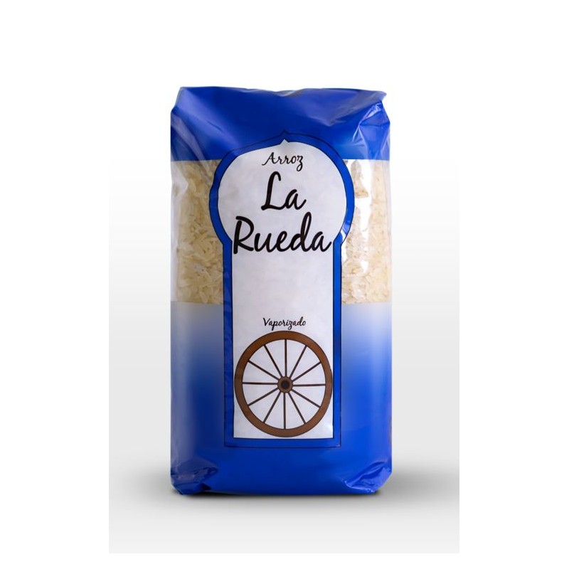 Arroz Vaporizado LA RUEDA 1 KG | Cash Borosa