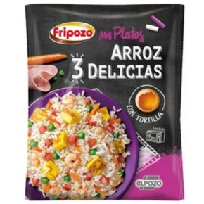 Arroz FRIPOZO Tres Delicias Tortilla 2€ 360GR