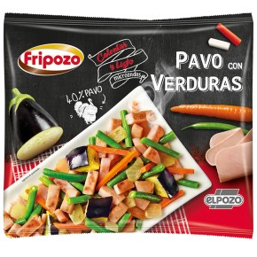 Pavo con Verduras FRIPOZO  2.25€ 360 GR