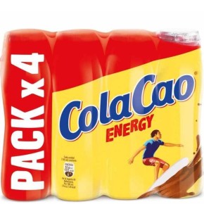 Batido Cacao COLA CAO Energy Pack 4 X 200 ML