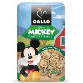 Pasta Disney Mickey GALLO Ideal Salsas 300 GR