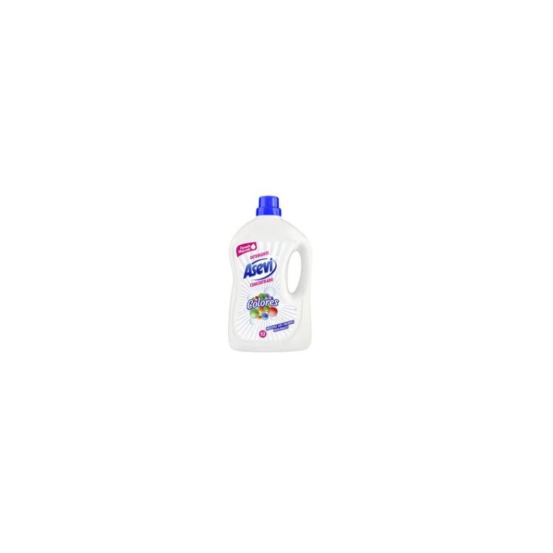 Detergente Ropa Liquido ASEVI 3 L Colores 40+4Lav | Borosa Market