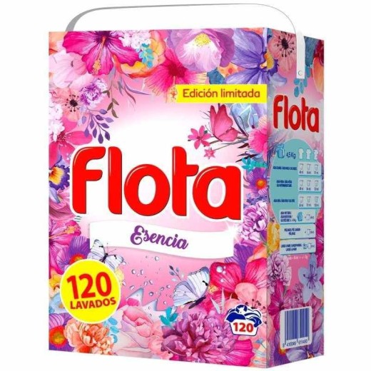 Detergente Ropa Polvo FLOTA Esencia 120 Lavados | Cash Borosa