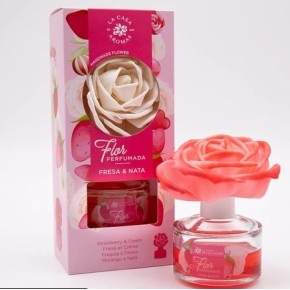 Ambientador Flor C. AROMAS Mikado Flor Fresa y Nata 65 ML