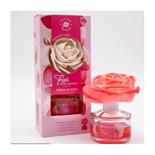 Ambientador Flor C. AROMAS Mikado Flor Fresa y Nata 65 ML | Cash Borosa