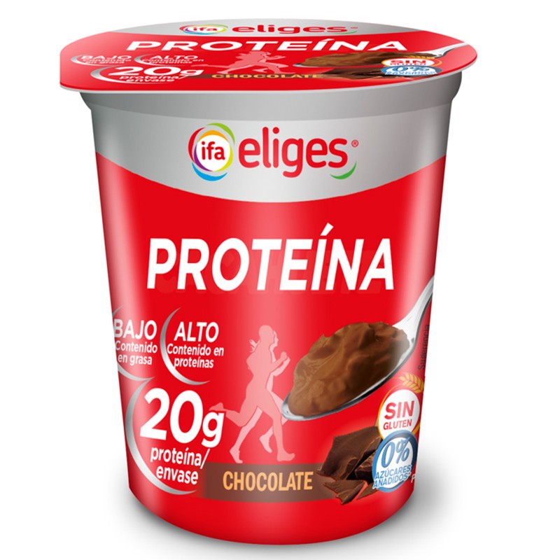 Postre Lacteo Proteico de Chocolate IFA 200Gr | Borosa Market