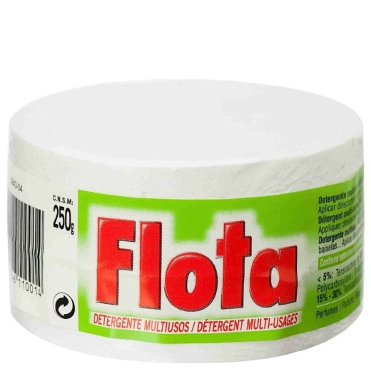 Detergente Ropa Pastilla FLOTA 250 GR | Borosa Market