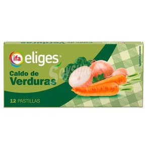 Caldo Verduras IFA Estuche 12 Pastillas