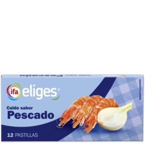 Caldo Pescado IFA Estuche 12 Pastillas