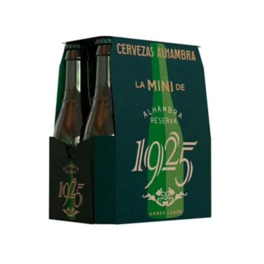 Cerveza Botellin ALHAMBRA Reserva 1925 6 UND X 22.5 CL | Cash Borosa