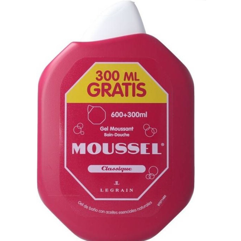 Gel De Baño Moussel Clasic 600 Ml +300 Ml | Cash Borosa