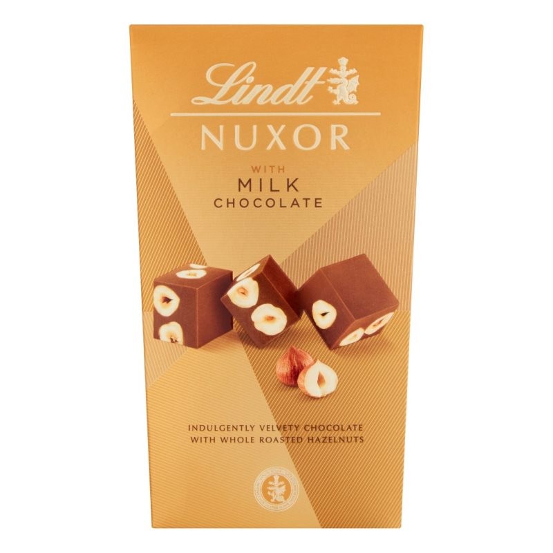 BOMBONES LINDT NUXOR LECHE 165 GR | Cash Borosa