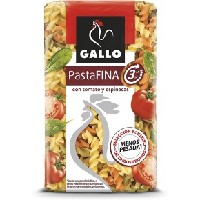 Helices Pasta GALLO Vegetales 400 Gr 1€