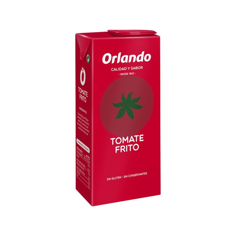 Tomate Frito ORLANDO Brick 780Gr | Cash Borosa