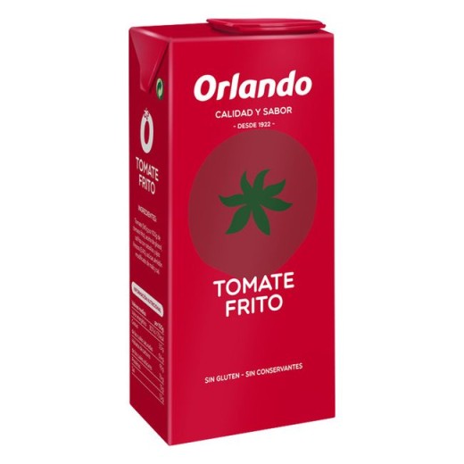 Tomate Frito ORLANDO Brick 780Gr | Cash Borosa