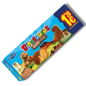 Galleta Lu Dinosaurus 1,20€ Choco Leche