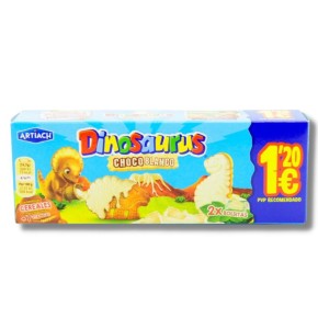 Galleta Lu Dinosaurus 1,20€ Choco Blanco