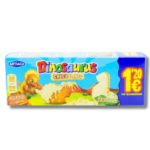 Galleta Lu Dinosaurus 1,20€ Choco Blanco | Cash Borosa